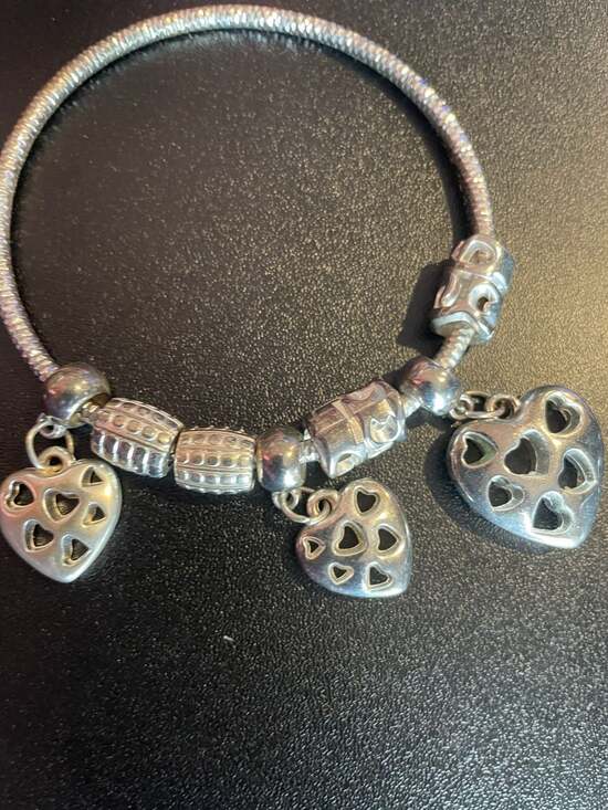 Pandora Jewelry - Vintage Pandora Style Aries Zodiac Birthstone Charm Bracelet – Perfect Zodiac,